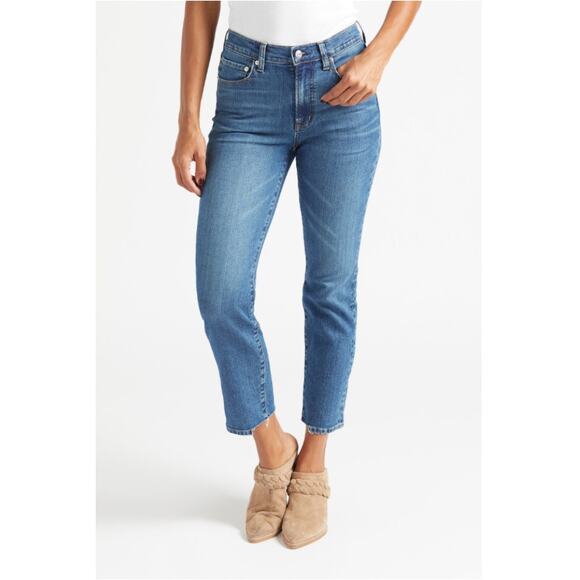 EDWIN Bree Straight Leg Denim Jean // 00 / 24 - Picture 1 of 14
